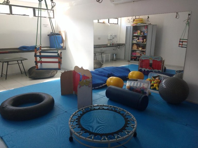 Sala de estimulação sensorial