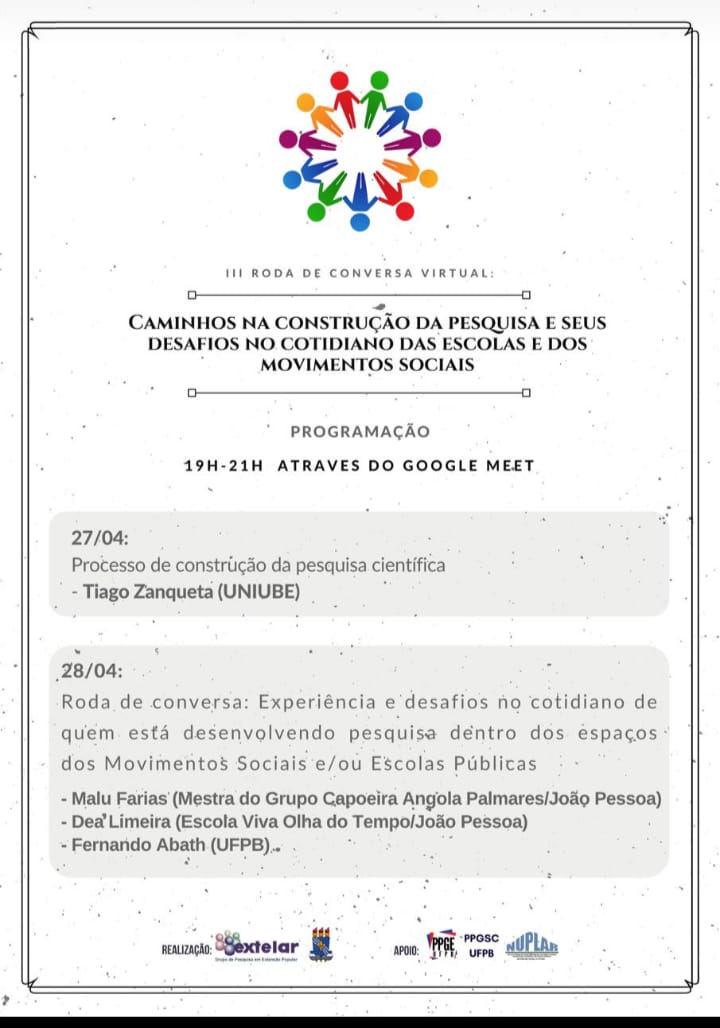 Caminhos na Construção da Pesquisa e seus Desafios no Cotidianao das Escolas e dos Movimentos Sociais Programação.jpeg Caminhos na Construção da Pesquisa e seus Desafios no Cotidianao das Escolas e dos Movimentos Sociais Programação.jpeg